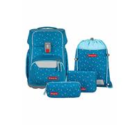 STEP BY STEP Schultaschen Set 4tlg BASIS Blue Hearts