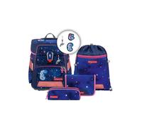 Step by Step Schulranzen-Set SPACE Reflect Star Seahorse Zoe 5-teilig