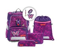Step by Step Space SHINE Schulranzen-Set Butterfly Night Ina Schulranzen-Set mehrfarbig
