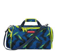 Step by Step Sporttasche Police Car Cody, mit Nasswäschefach, Abnehmbarer Tragegurt, Verstellbarer Schultergurt, ab der 1. Klasse, 13L, blau