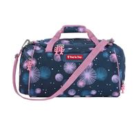 Step by Step Sporttasche „Mermaid Delia“, blau/rosa, mit Nasswäschefach, Abnehmbarer Tragegurt, Verstellbarer Schultergurt, für Mädchen 1. Klasse, 13L