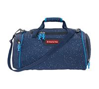 Step by Step Sporttasche „Sky Rocket Rico“, blau, mit Nasswäschefach, Abnehmbarer Tragegurt, Verstellbarer Schultergurt, für Jungen 1. Klasse, 13L