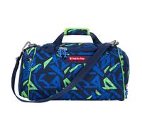 Step by Step Sporttasche Soccer Ben, mit Nasswäschefach, Abnehmbarer Tragegurt, Verstellbarer Schultergurt, ab der 1. Klasse, 13L, blau