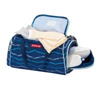 Step by Step Sporttasche „Soccer Lars“, mit Nasswäschefach, Abnehmbarer Tragegurt, Verstellbarer Schultergurt, ab der 1. Klasse, 13L, blau-grau