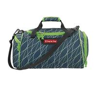 Step by Step Sporttasche, Soccer World, grün, mit Nasswäschefach, Abnehmbarer Tragegurt, Verstellbarer Schultergurt, für die 1. bis 4. Klasse, 13L