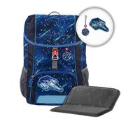 Step by Step Kid Reflect Schulranzen-Set 3-tlg. star shuttle elio (213365) grau