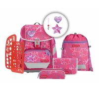 Step by Step Star Stella 2in1 Plus Schulrucksackset 6tlg 19l 1200g Braun