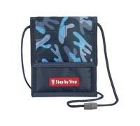 Step by Step - Step by Step Brustbeutel 13,5 x 11 x 1,5 cm (B x H x T) PET, 100 % recycelt blau Police Truck Diego blau