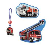 Step by Step - Motiv-Buttons Magic Mags Schleich Fire Engine blau/rot