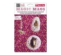 Step by Step - Step by Step Ranzen Accessoire MAGIC MAGS Spiegelburg Pferdefreunde Magnet Kunststoff mehrfarbig Horse Love mehrfarbig