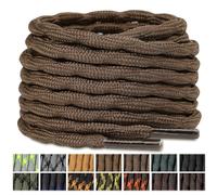 Stepace 2 Paar Runde Schnürsenkel für Arbeitsschuhe & Wanderschuhe (4,5mm) - Reißfeste & Robuste Ersatzsenkel für Outdoor, Trekking & Jagdstiefel - Langlebige Schuhbänder