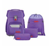 StepbyStep BASIS Schulset 4 teilig Purple Konfetti