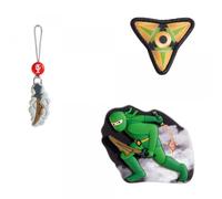 Step by Step Magic MAGS Ninja Kimo, 3-teilig, 2 Magnet-Applikationen und 1 Anhänger, als Ergänzung für den Schulranzen oder Vorschulrucksack