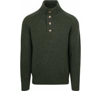 Steppin' Out Mocker Pullover Lammwolle Grün - Größe 3XL Dunkelgrün 3XL