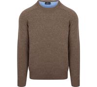 Steppin' Out Pullover Lammwolle Braun - Größe XL Braun XL