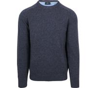 Steppin' Out Pullover Lammwolle Navy - Größe L Dunkelblau L
