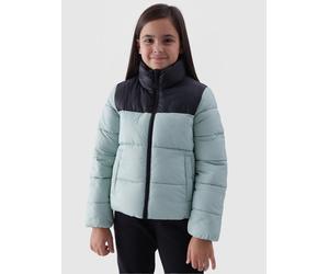 Steppjacke 4F, Mädchen, Gr. 158, grün (mint), Web, Obermaterial: 100% Polyamid. Futter: 100% Polyester. Wattierung: 100% Polyester, Jacken Steppjacke (86049260-158) mint