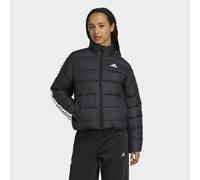 Steppjacke ADIDAS SPORTSWEAR "ESSENTIALS CLIMAWARM 3-STREIFEN N", Damen, Gr. XXL, schwarz, Obermaterial: 100% Polyester, Jacken Steppjacke (92238225-XXL) schwarz