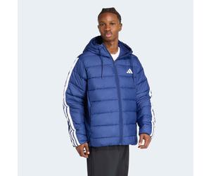 Steppjacke ADIDAS SPORTSWEAR "ESSENTIALS CLIMAWARM 3-STREIFEN N", Herren, Gr. M, blau (dunkelblau), Obermaterial: 100% Polyester, Jacken Steppjacke (38501059-M) dunkelblau