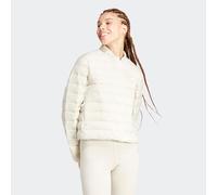 Steppjacke ADIDAS SPORTSWEAR "HELIONIC LIGHT", Damen, Gr. S, grau (wonder aluminium), Obermaterial: 100% Polyamid. Wattierung: 80% Entendaune, 20% Federn, Jacken Steppjacke (18665635-S) wonder alumini