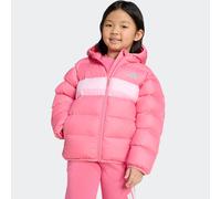 Steppjacke ADIDAS SPORTSWEAR "KUNSTDAUNEN KINDER", Jungen, Gr. 128, transparent (pink fusion, clear pink, true pink), Obermaterial: 100% Polyester. Wattierung: 100% Polyester, Jacken Steppjacke, für K