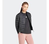 Steppjacke ADIDAS SPORTSWEAR "W HELIONIC L J", Damen, Gr. XL, schwarz, Obermaterial: 100% Polyamid. Wattierung: 80% Entendaune, 20% Federn, Jacken (53358609-XL) schwarz
