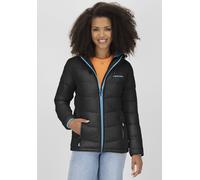 Steppjacke ALIFE & KICKIN "AndriaAK", Damen, Gr. S (36), schwarz (moonless, blau), Steppware, Obermaterial: 100% Polyester, colorblocking, tailliert, ohne Ausschnitt, Jacken Steppjacke, leichte, taill