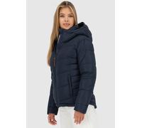 Steppjacke ALIFE & KICKIN "JUANAAK A", Damen, Gr. XL (42), blau (marine), Steppware, Obermaterial: 100% Polyester, unifarben, tailliert taillenlang, Jacken Steppjacke, Pufferjacke mit ultraleichter Wa