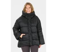 Steppjacke ATHLECIA "Shaja", Damen, Gr. 46, schwarz, 100% Polyamid, unifarben, normal, hoch geschlossener Ausschnitt, Jacken Steppjacke, mit wasserabweisender Beschichtung (71797508-46) schwarz