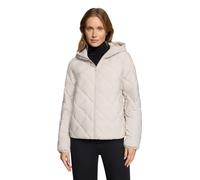 Outdoorjacke BETTY BARCLAY "Damen mit Kapuze", Damen, Gr. 42, beige (hellgrau), Obermaterial: 100% Polyester. Füllung: 100% Polyester, figurumspielend, Jacken Outdoorjacke (67820336-42) hellgrau
