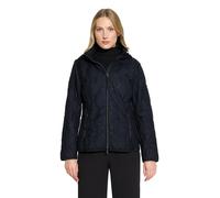 Steppjacke BETTY BARCLAY, Damen, Gr. 44, schwarz (deep navy), Steppware, Obermaterial: 100% Polyester, unifarben, normal hüftbedeckend, Rundhals, elastischer Bund, Jacken Steppjacke, mit Kapuze (49829