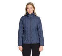 Steppjacke BETTY BARCLAY, Damen, Gr. 46, blau (nightshadow blau), Steppware, Obermaterial: 100% Polyester, unifarben, normal hüftbedeckend, Rundhals, elastischer Bund, Jacken Steppjacke, mit Kapuze (1