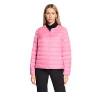 Steppjacke BETTY BARCLAY "Damen mit Rundhalsausschnitt", Damen, Gr. 46, pink carnation, Obermaterial: 100% Polyester; Füllung: 90% Daunen, 10% Federn, figurumspielend, Rundhals, Jacken Steppjacke (981