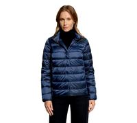 Steppjacke BETTY BARCLAY "Damen mit Stehkragen", Damen, Gr. 42, blau (marineblaus), Obermaterial: 100% Polyamid. Füllung: 90% Daunen, 10% Federn, A-Linie, Jacken Steppjacke (58464110-42) marineblaus