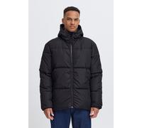 Outdoorjacke BLEND "BHELWIN hood jacket", Herren, Gr. L, schwarz, Web, Obermaterial: 100% Polyester, unifarben, regular fit normal, Rippbündchen, Jacken (96913207-L) schwarz