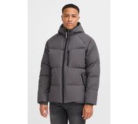 Steppjacke BLEND "BHKars", Herren, Gr. L, grau (iron gate), 100% Polyester, unifarben, Basic, regular fit normal, normaler offener Saum, Jacken Steppjacke, Wärmende funktionale Winterjacke mit Taschen