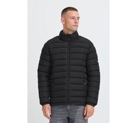 Steppjacke BLEND "BHMelax", Herren, Gr. S, schwarz, 100% Polyester, unifarben, normal normal, hoch geschlossener Ausschnitt, elastischer Bund, Jacken Steppjacke, Schicke Steppjacke mit Reißverschlusst