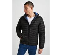 Steppjacke BLEND "BHRomsey", Herren, Gr. M, schwarz, 100% Nylon, unifarben, regular fit normal, eingesetzt, Jacken Steppjacke, Stilvolle Übergangsjacke mit Steppung (50918022-M) schwarz