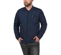 Steppjacke BLEND "BHStan", Herren, Gr. S, marineblaus, 100% Polyester, unifarben, regular fit normal, ohne Ausschnitt, weit normaler offener Saum, Jacken Steppjacke, Stilvolle Übergangsjacke mit Stepp