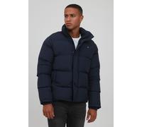 Steppjacke BLEND "BHTimofej", Herren, Gr. XXL, blau (marineblaus), 100% Polyester, unifarben, regular fit normal, ohne Ausschnitt, eng, Jacken Steppjacke, Steppjacke mit Kapuze (65408242-XXL) marinebl