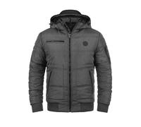 Blend BHBoris Teddy Herren Steppjacke Winterjacke gefüttert mit Kapuze, Größe:M, Farbe:Granite Teddy (75127)