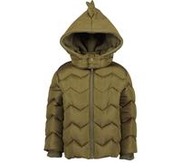 Steppjacke BLUE SEVEN, Jungen, Gr. 128, grün (oliv), Web, Obermaterial: 100% Polyester, unifarben, Basic normal, Jacken Steppjacke, Kunstfaser (17032611-128) oliv