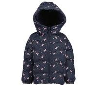 Steppjacke BLUE SEVEN, Mädchen, Gr. 104, blau (nachtblau), Web, Obermaterial: 100% Polyester, bedruckt, Basic normal, Raglanärmel, Jacken Steppjacke, Kunstfaser (39239207-104) nachtblau