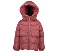 Steppjacke BLUE SEVEN, Mädchen, Gr. 110, rosa (wein), Web, Obermaterial: 100% Polyester, bedruckt, Basic normal, Raglanärmel, Jacken Steppjacke, Kunstfaser (76191055-110) wein