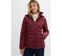 Steppjacke BONPRIX, Damen, Gr. 48, dunkelbeere, Obermaterial: 100% Polyester. Futter: 100% Polyester. Füllung: 100% Polyester, Jacken Steppjacke, für Erwachsene, sportlicher Schnitt, gefüttert, mit Ka