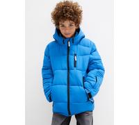 warm gefütterte Winter-Steppjacke mit Kapuze 128/134