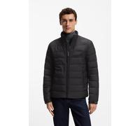 BOSS Water-repellent regular-fit jacket with logo detail - Style H-Cenitos, 50519237 Schwarz 58