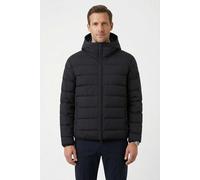 Steppjacke BOSS GREEN "OW Riplite JT HD", Herren, Gr. M, blau (dunkelblau402), Web, Obermaterial: 100% Polyamid. Füllung: 80% Entendaune, 20% Entenfeder, unifarben, regular fit normal, hoch geschlosse