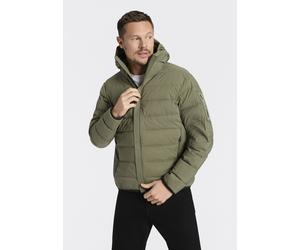 Steppjacke BOSS GREEN "OW Riplite JT HD", Herren, Gr. M, schwarz beige257, Web, Obermaterial: 100% Polyamid, regular fit normal, hoch geschlossener Ausschnitt, elastischer Bund, Jacken Steppjacke, abe