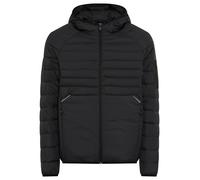 Steppjacke BOSS GREEN, Herren, Gr. XXXL, blau (dunkelblau402), Web, Obermaterial: 100% Polyester, unifarben, casual, regular fit normal, hoch geschlossener Ausschnitt, Langarm elastischer Bund, Jacken